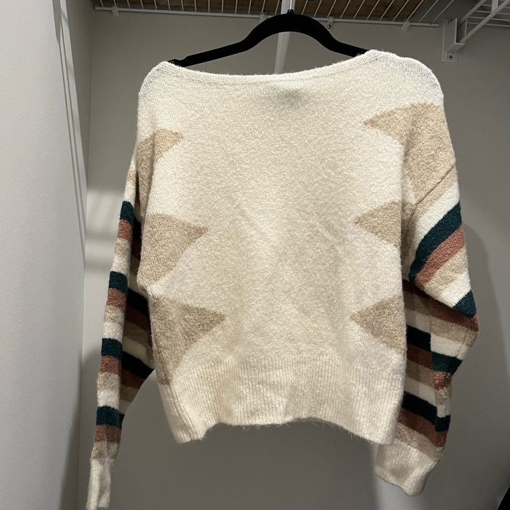 Madewell - boat neck sweater - M - cream